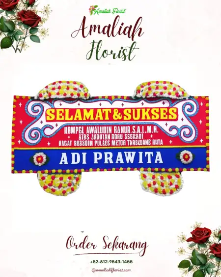 Papan Bunga Ucapan Selamat Bungkal